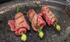A5 Japanese Wagyu Nigiri w/ Optional 2 Glasses of Select Wine from Curated List at The Wagyu Bar (Up to 44% Off)
