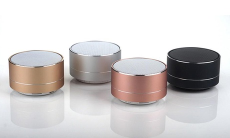 Mini altoparlante Bluetooth A10, disponibile in 4 colori e con Micro SD opzionale