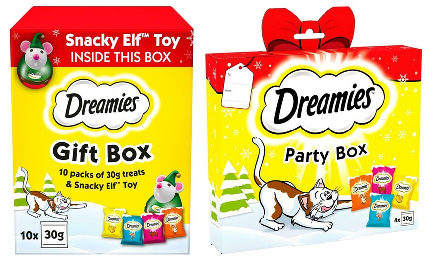 Image 1: Dreamies Cat Treats Gift Boxes