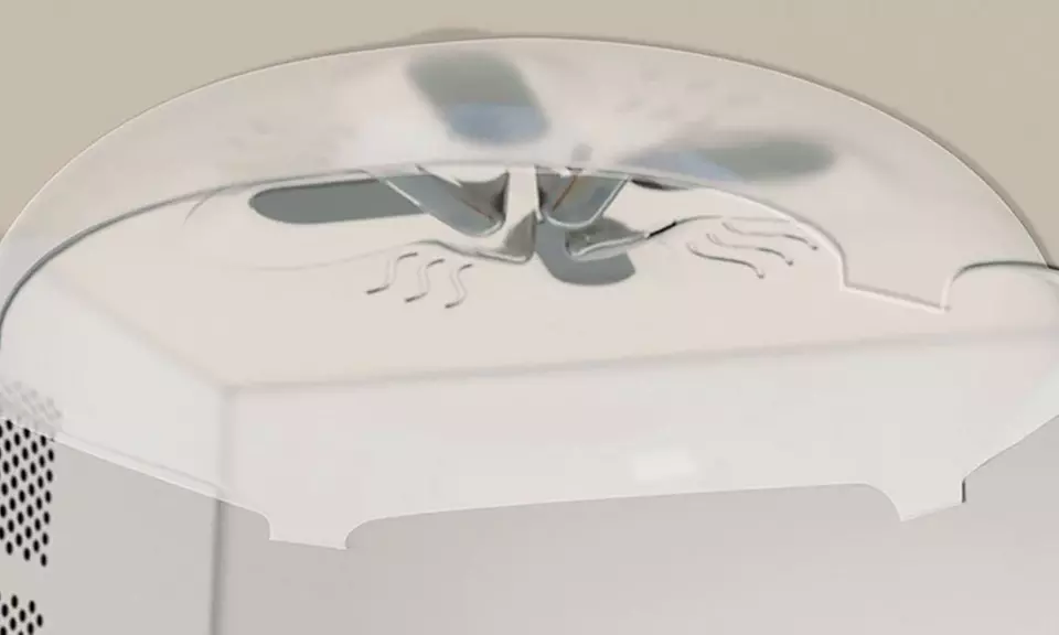 Tapa magnética para microondas