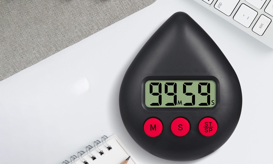 Image 8: Raindrop-Style Electric Timer