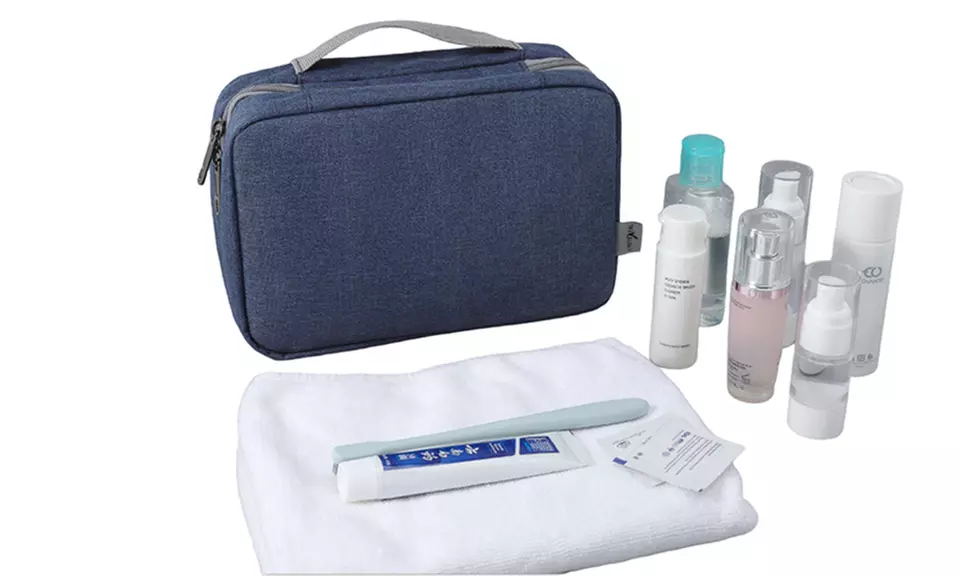 1x oder 2x Reise-Kulturbeutel zum Aufhängen