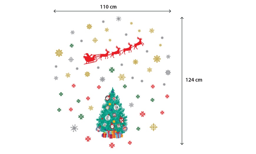 Image 8: Set de pegatinas navideñas
