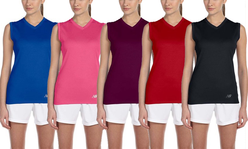 new balance sleeveless t shirt