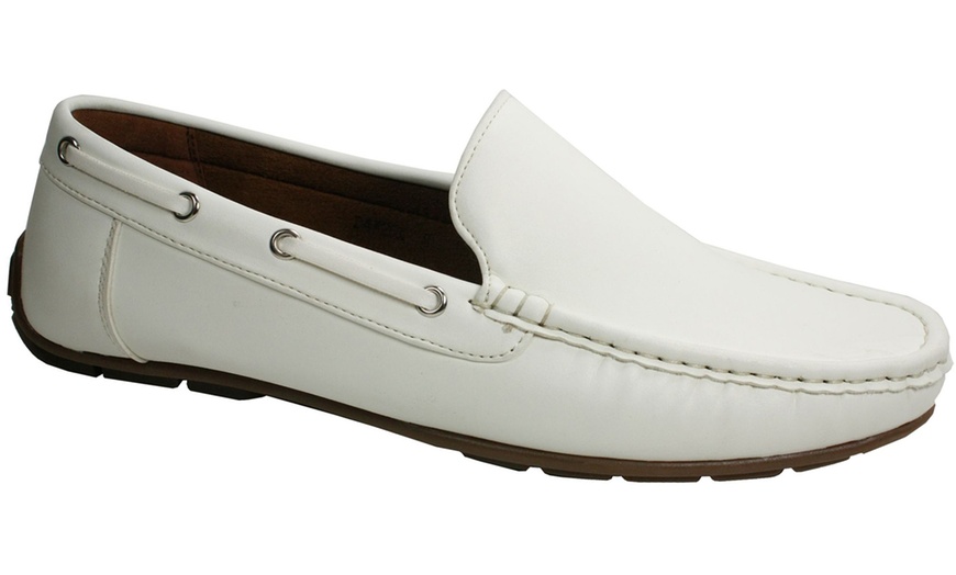 Image 6: Men's Slip-On Moccasin Shoes