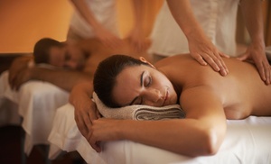 Half-Day Spa Package with Lunch and Bubbles for One, Two, or Four