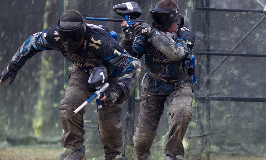 Image 8: Paintball Park Admission with Gear (Up to 93% Off)