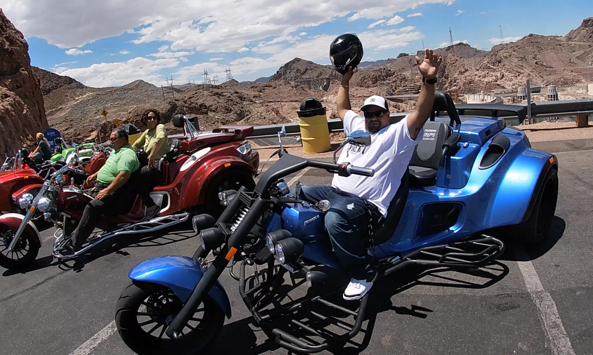 VIP Deluxe Hoover Dam Trike Tours for Two People