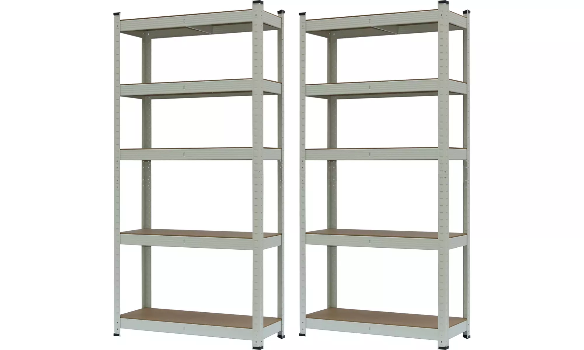 Set di 2 scaffali in metallo