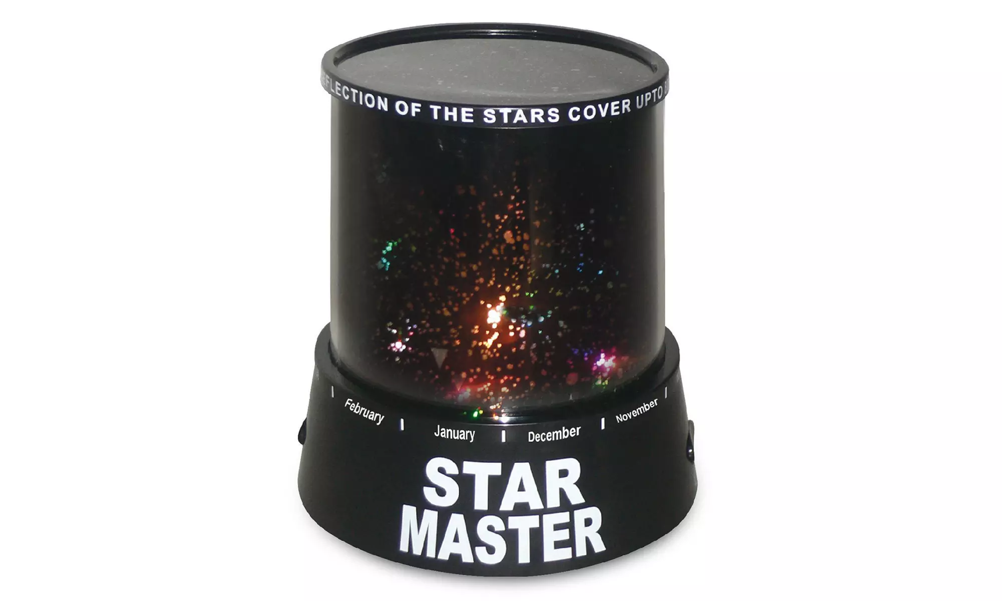 1x oder 2x Globrite Sternenhimmel-Projektor Star Master in Schwarz oder Pink - Second Medium