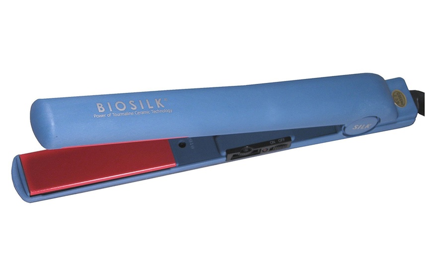 Biosilk titanium flat outlet iron