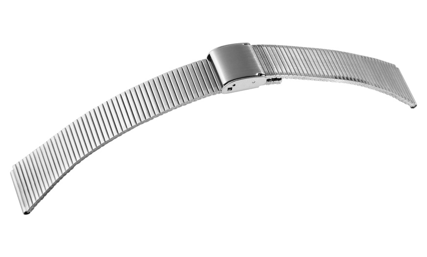 Image 9: 1x, 2x oder 3x Edelstahl-Band für Armbanduhr