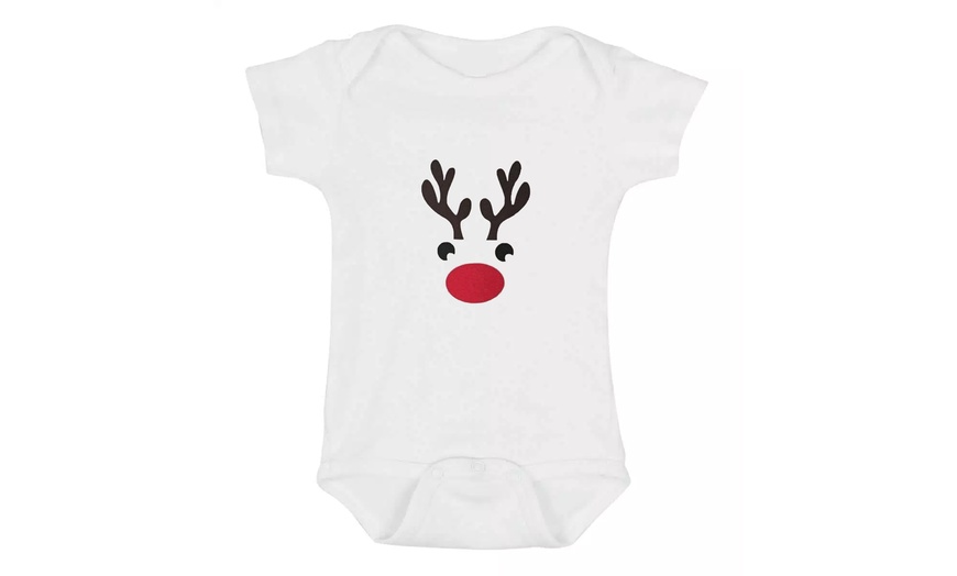 Image 10: Christmas Baby Bodysuit