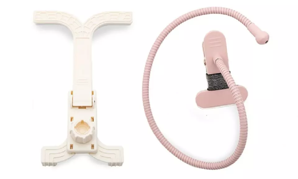 1 ou 2 supports pour tablette 360° flexibles et rotatifs avec pince - Second Medium