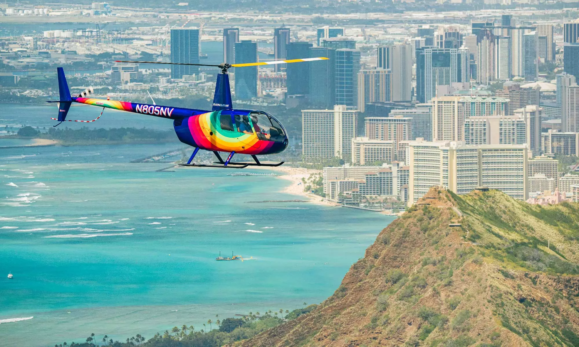 Shared or Private Waikiki Pearl Harbor Helicopter Tour 