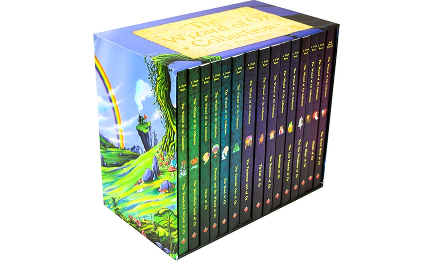 Image 1: The Wizard of Oz 15-Book Box Set