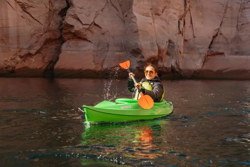 Guided Kayak Tours on Lake Powell for Solo and Pair Adventures