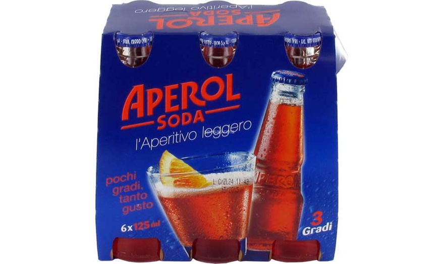 Image 5: Fino a 12 pack da 3 di Aperol Soda o Spritz 