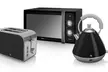 Swan Three-Piece Kitchen Set: Microwave, Kettle and Toaster in Choice of Colour for £114.98 With Free Delivery - Image 3