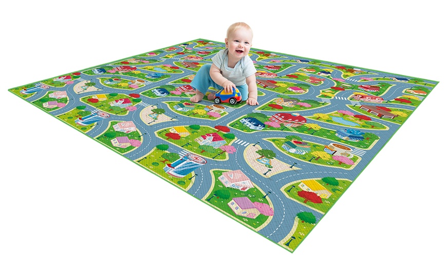 House of Kids Two-Side Playmat | Groupon