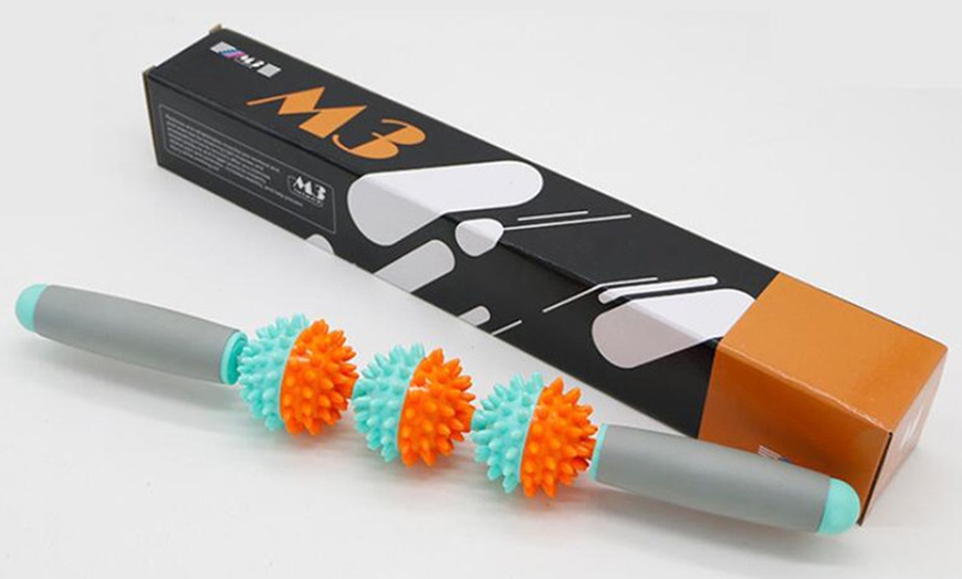 Image 7: 3 Balls Muscle Roller