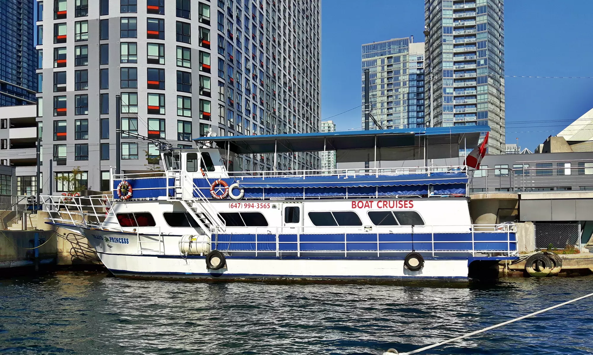 Admission to Toronto Harbour Narrated Tour or Dinner Cruise from Island Princess Cruises (Up to 50% Off) - Primary Image
