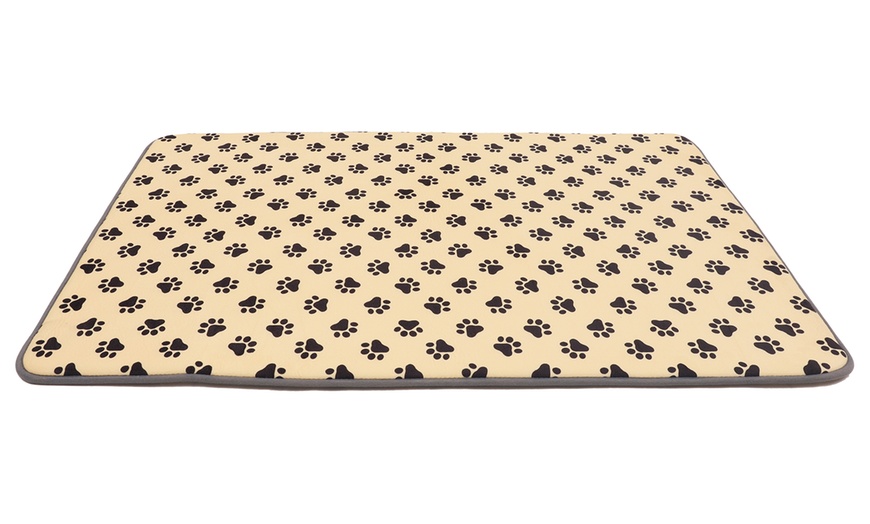 Image 5: Memory Foam Pet Mat
