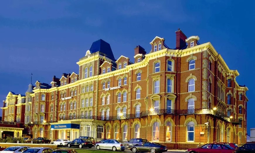 Image 4: 4* Three-Course Dinner with Wine at The Imperial Hotel Blackpool