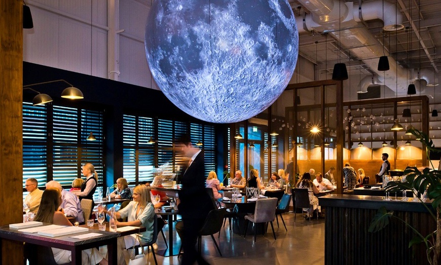 Image 1: Fine Dining or Lunar Experience with Beverages 