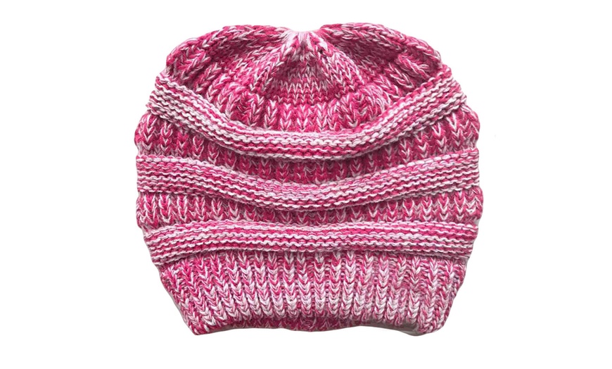 Image 11: Gorro de punto para coleta