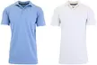 Galaxy By Harvic Men's Dry Fit Moisture-Wicking Performace Polo Shirts (2-Pack; S-2XL) - Second Medium