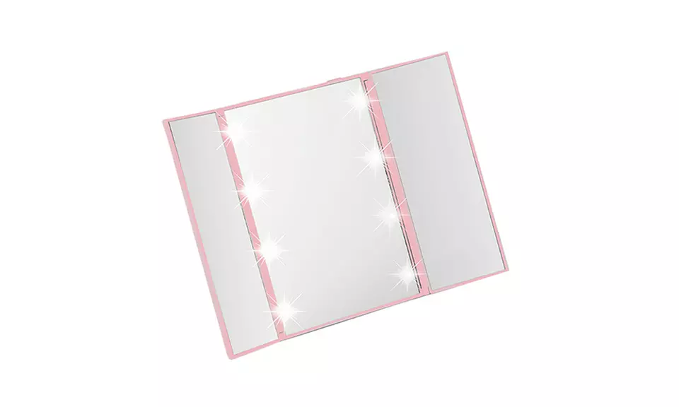 GloBrite Eight-LED Tri-Fold Mirror - Image 5