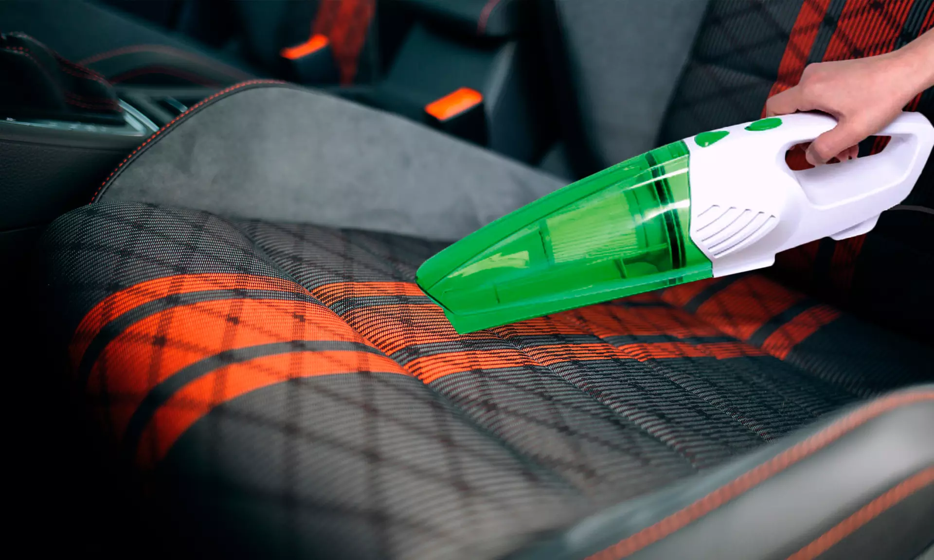 Aspirateur à main et balai 2 en 1 Silvano avec rangement vertical - Second Medium