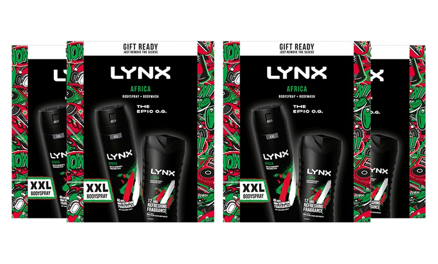 Image 6: Up to Four Lynx THE EPIC O.G. Africa Two-Pack Gift Set For Him 