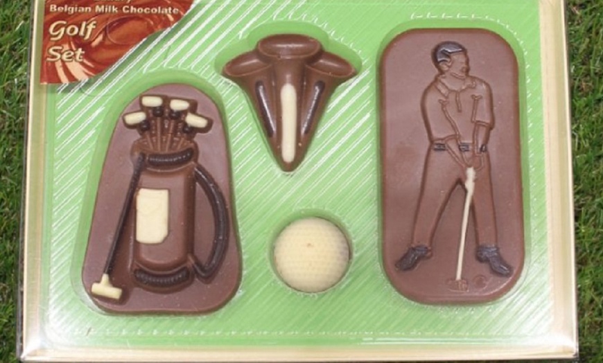 Image 8: Milk Chocolate Themed Shape Set