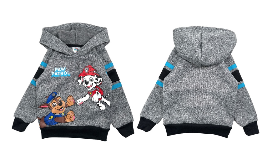 Image 2: Sudadera infantil con capucha y motivos de dibujos animados