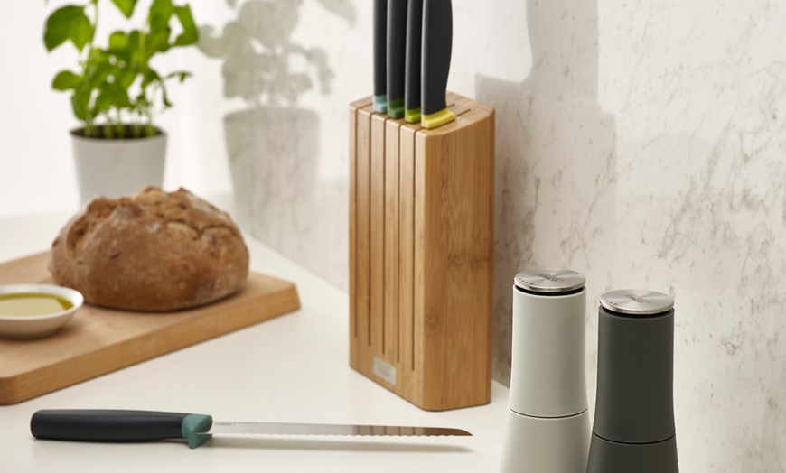 Image 2: Joseph Joseph Bamboo Knife Block