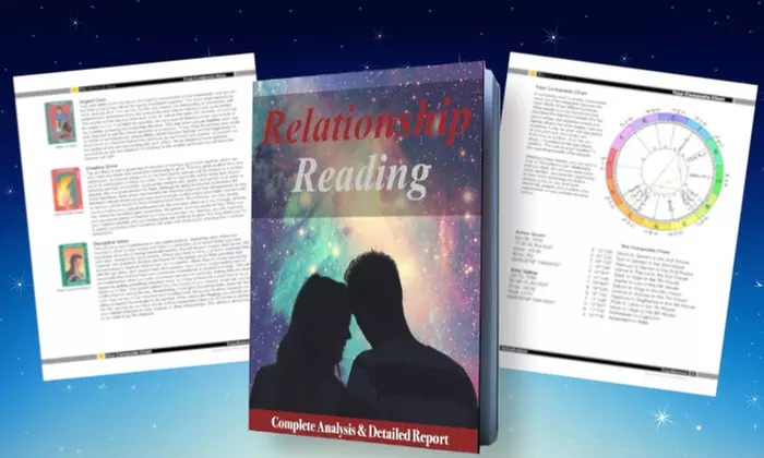 Zodiac Compatibility Chart & Relationship Report or Astrology Life Chakras Reading from Astro Gifts (87% Off) - Primary Image