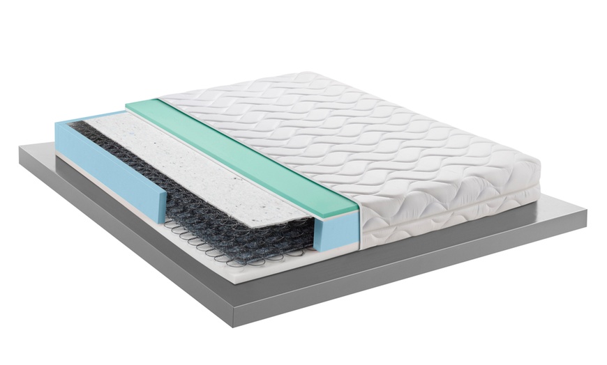 Image 2: Matelas à mémoire de forme à ressorts progressifs de Mentor 