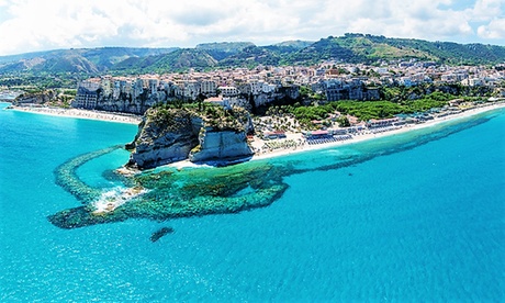 Acconia, Pizzo Calabro: camera Standard con colazione o mezza pensione per 2 persone presso l'Hotel Gullo 4*