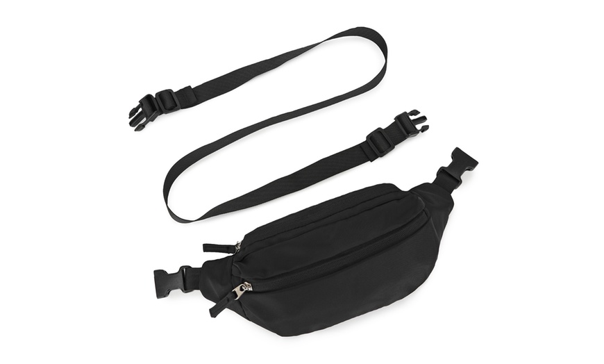 Image 14: Backpack With Waist Pack and USB Charging Ports