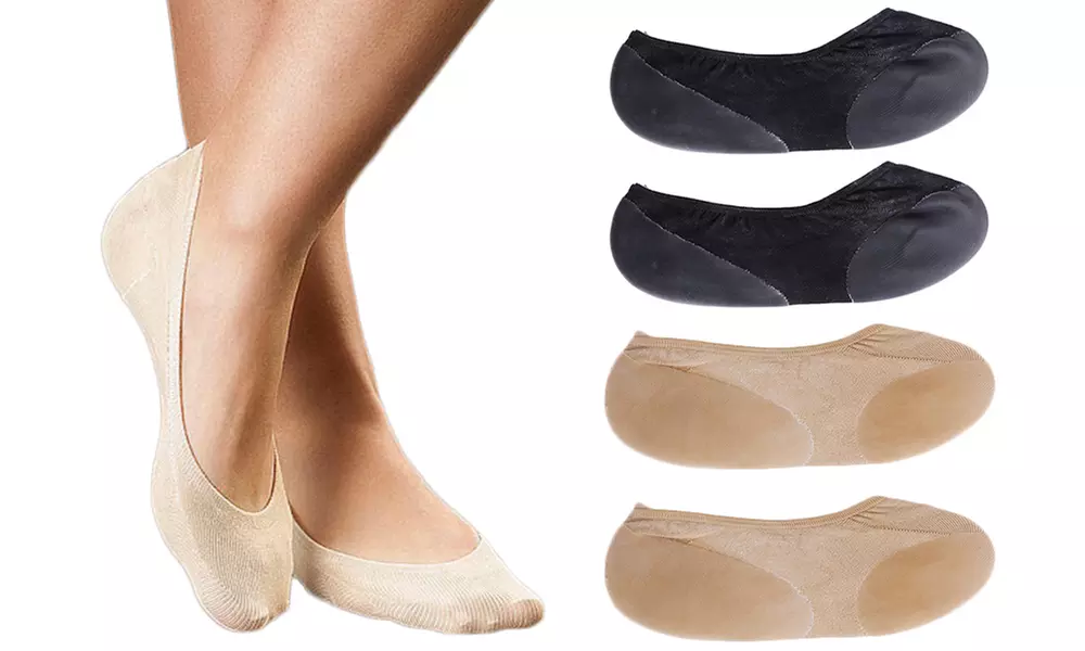 Hasta 4 pares de calcetines con gel hidratante, disponibles en 2 colores - Primary Image