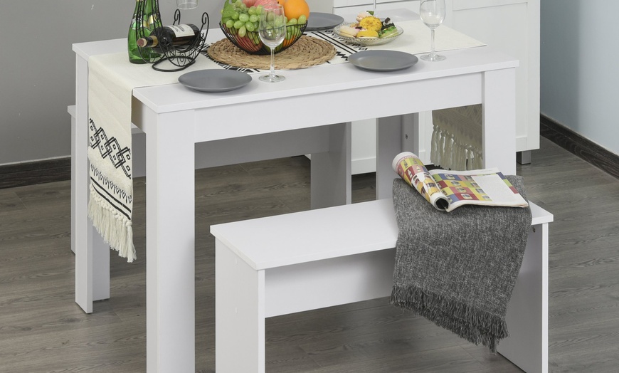 Image 32: HomCom Dining Table Variety