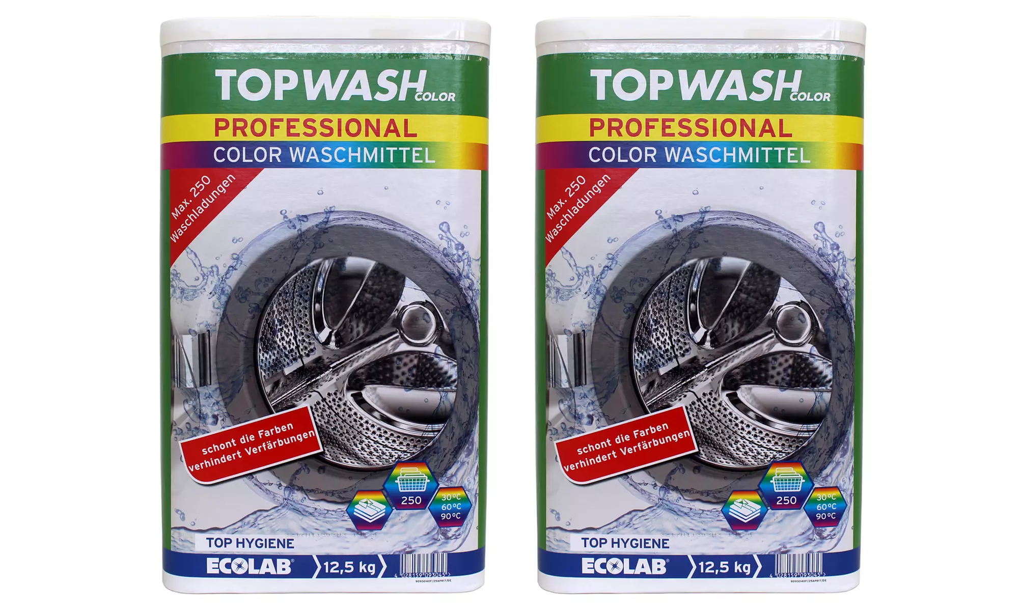 Topwash Professional Vollwaschmittel 14 kg (280 WL) oder Professional Color Waschmittel 12,5 kg (250 WL) - Second Medium