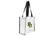 Little Earth NCAA Clear Square Stadium Tote - Second Medium