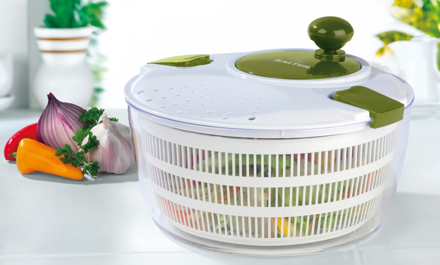 Image 1: Salter Salad Spinner