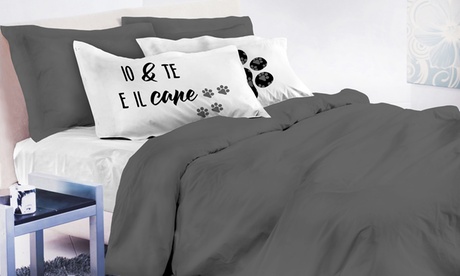 Parure copripiumino matrimoniale con 2 federe Original disponibile in varie fantasie