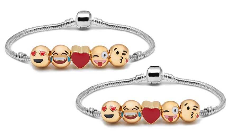 Image 5: Pulsera con 3, 5 o 10 emoji