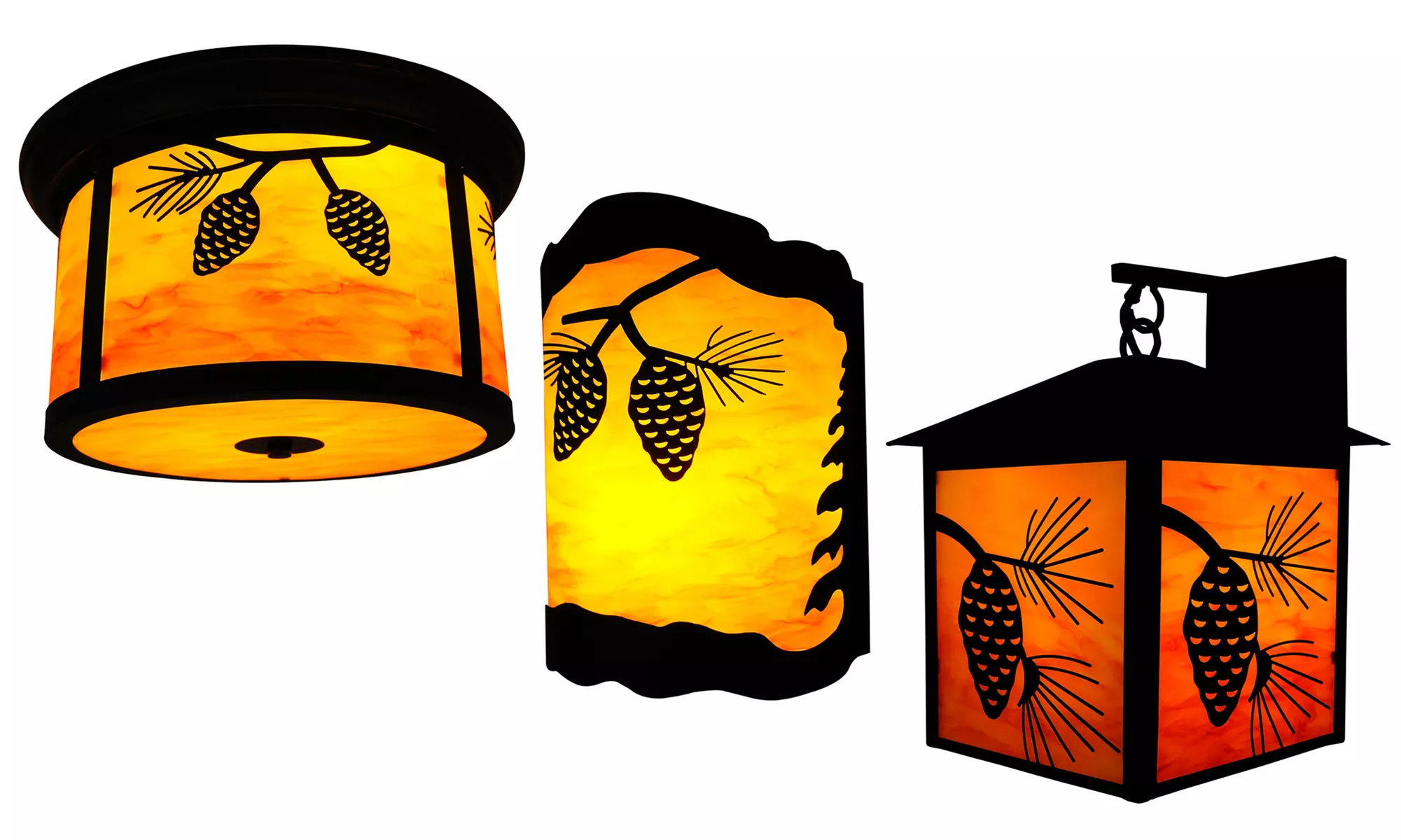 Design House Pine Cone Outdoor Ceiling Light, Sconce, or Wall Light - Primary Image