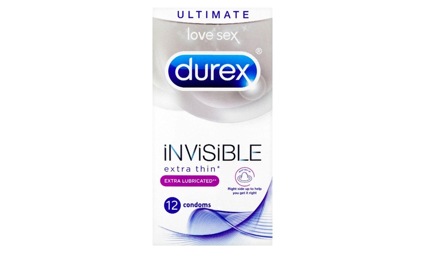 Image 1: Durex Invisible Extra Thin